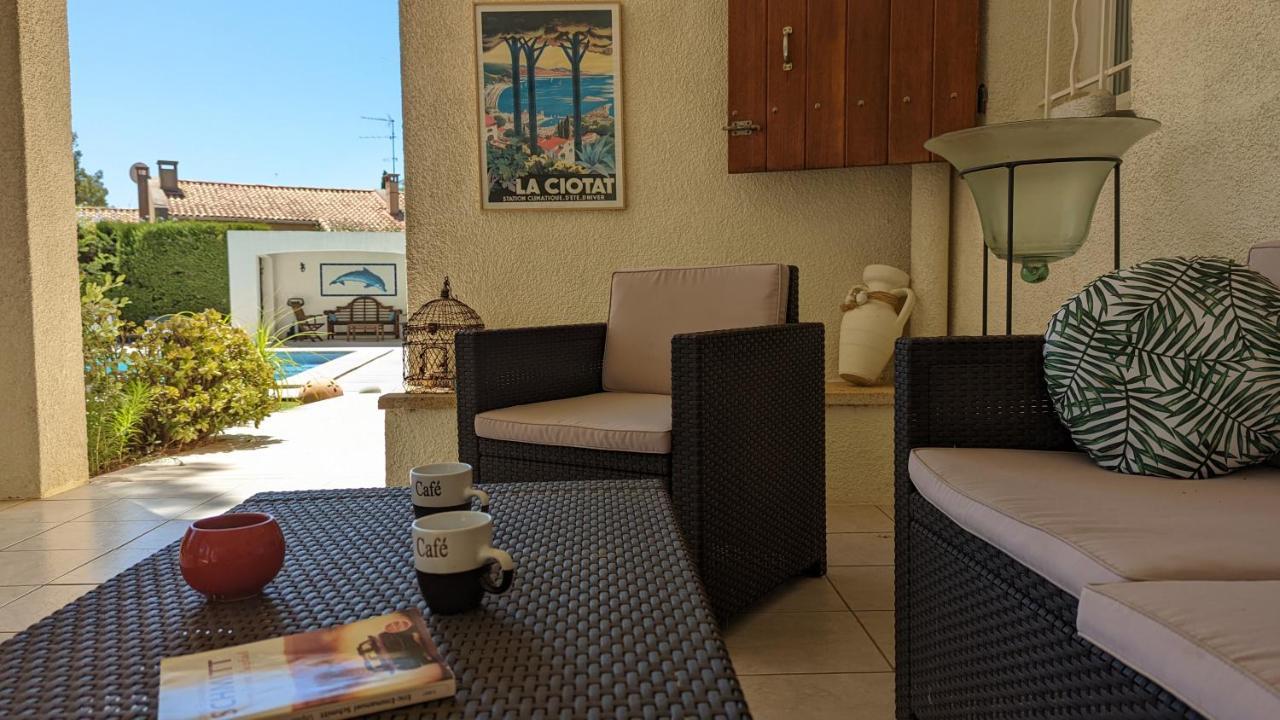 Villa Serena - Piscine, Tennis - Plage Sable 700M La Ciotat Buitenkant foto